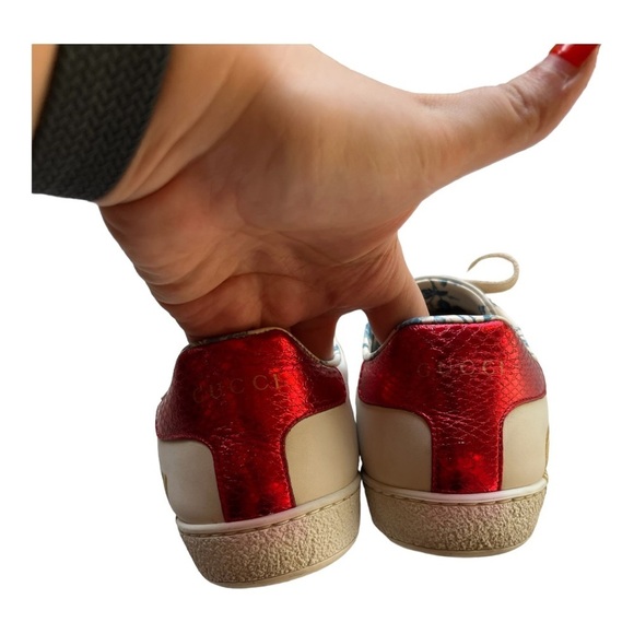 Gucci X SEGA Ace sneakers sz 37.5 - Picture 7 of 9